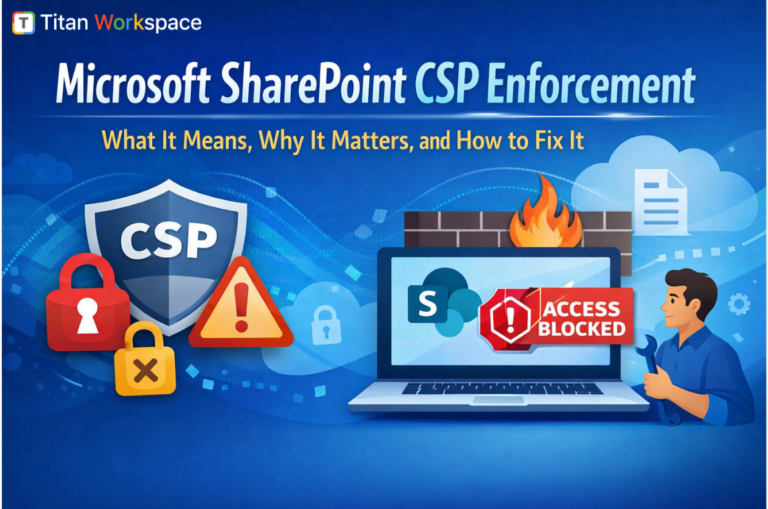 Microsoft SharePoint CSP Enforcement: What It Means, Why It Matters, and How to Fix It