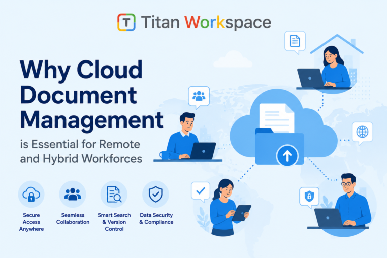 Why Cloud Document Management is Essential for Remote and Hybrid Workforces